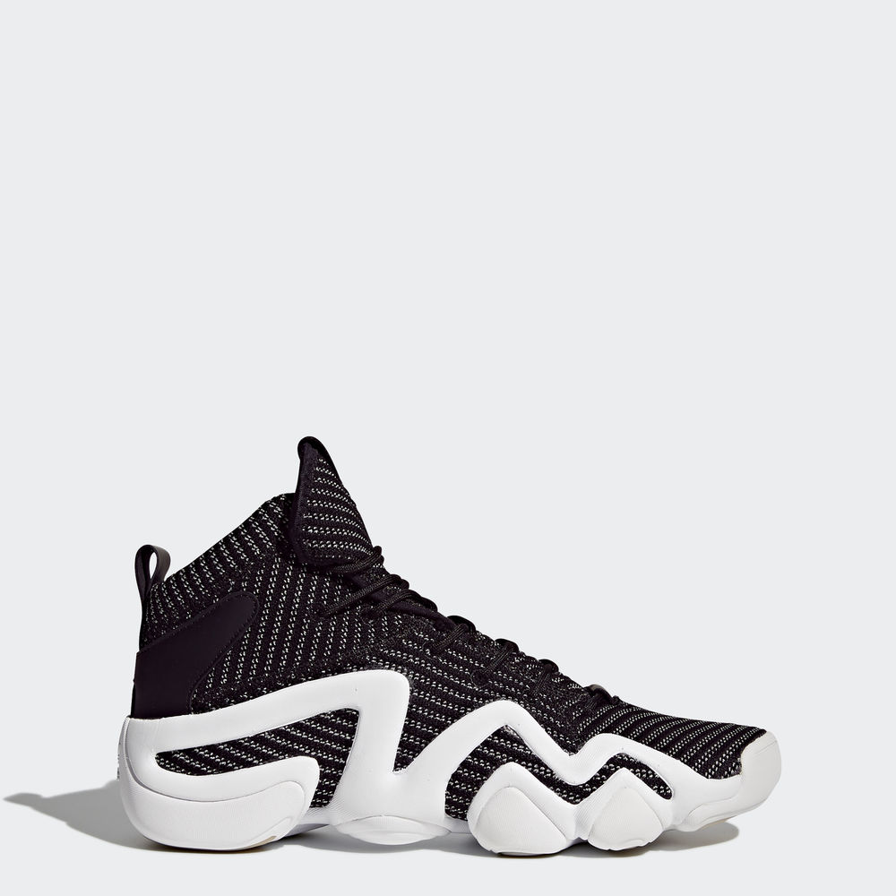 Adidas Crazy 8 Adv Primeknit - Originals γυναικεια - Μαυρα/Ασημι Μεταλλικός/Ασπρα,Μέγεθος: EU 36 – 5